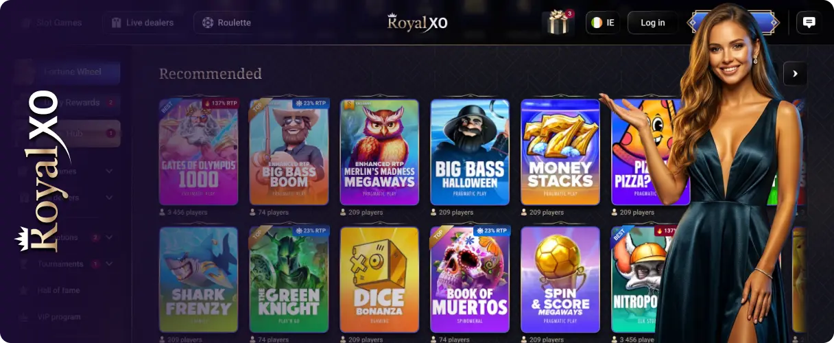 Royalxo Casino Site With Slots Games